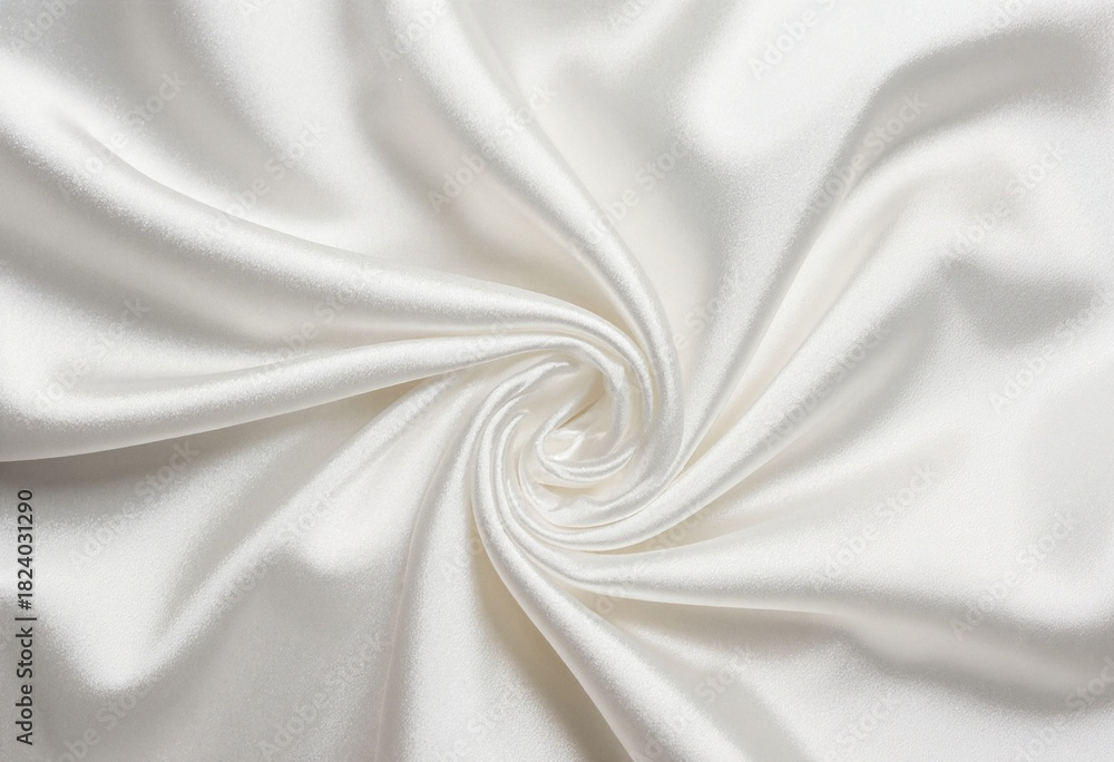 Naklejka premium Pure white silk texture