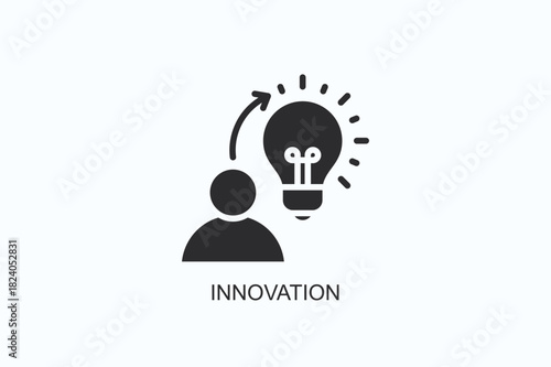 Innovation Icon Or Logo Isolated Vector Illustration