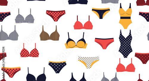 Collection of Lingerie and Swimwear Patterns.