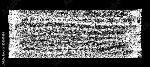 Chalk white texture on black background. Grunge texture background. Abstract vintage distressed design with rough, dirty, weathered, worn, scratched marks.