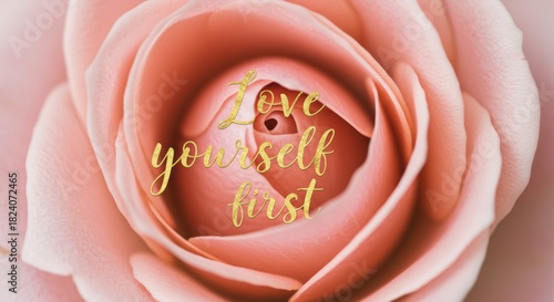 Roses loving affirmation selfcare blossoms