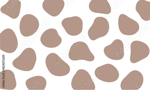 有機的シェイプの背景