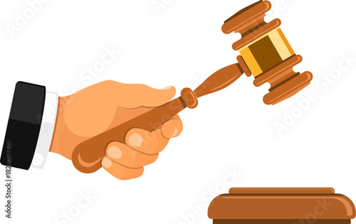 Hammer Judge or Auction in Hand