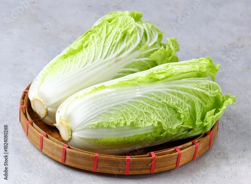 Chinese cabbage or sawi putih is either of two cultivar groups of leaf vegetables often used in Chinese