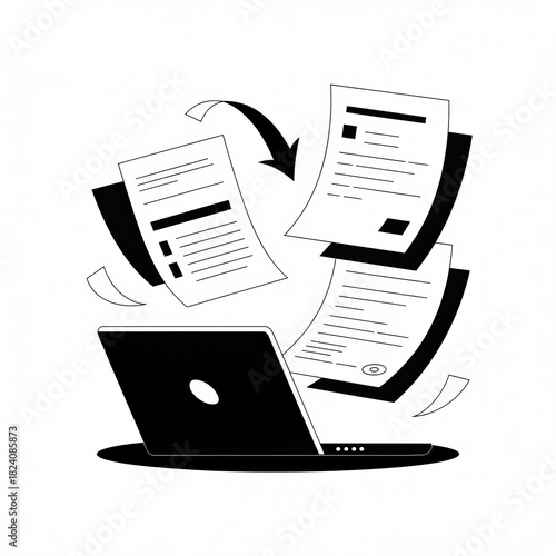 newspaper icon vector