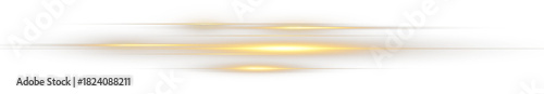 Glowing neon motion lines and abstract yellow trails. A glowing effect with a starburst, sunbeam, wave glow, and isolated transparent light overlay for futuristic or tech designs.