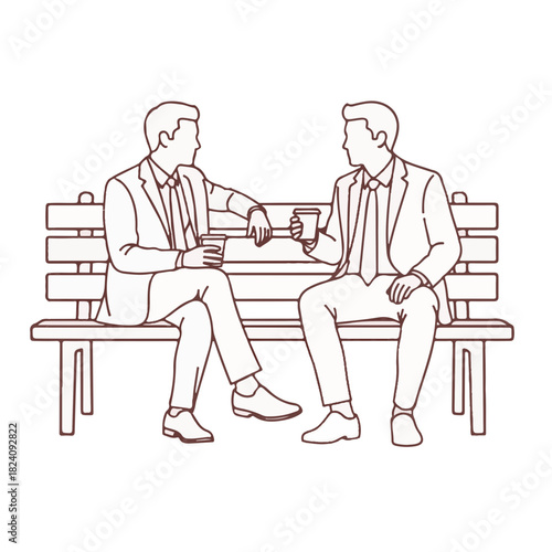 business people working together