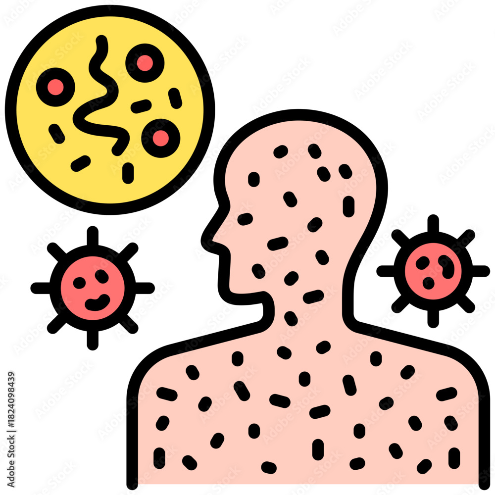 Obraz premium Allergy Icon