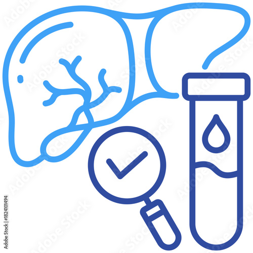 Liver Function Test Icon