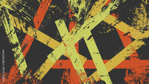 Colorful Splatter Paint Grunge Texture Background Design