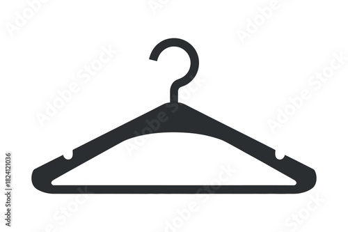 Clothes hanger simple garment rack design