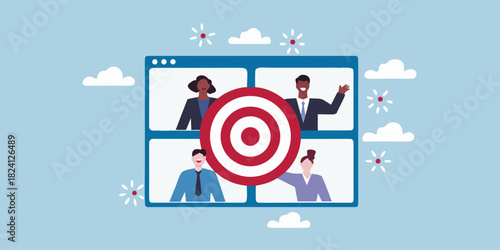 Virtual team collaboration and goal achievement