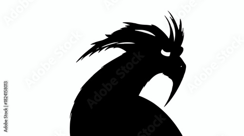 Random silhouette looks like a bird mind changes everything
