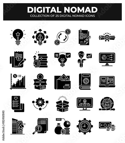 Digital Nomad Icons: Ultimate Guide to Remote Work and Business