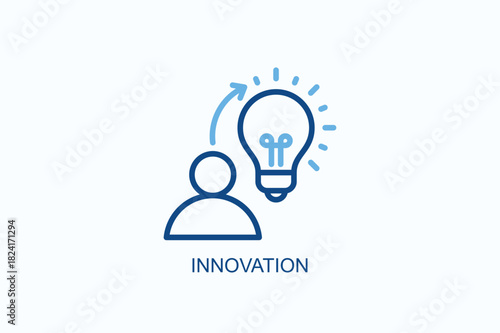 Innovation Icon Or Logo Isolated Vector Illustration