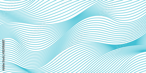 farm green banner, organic abstract background with fields. wavy green lines, natural organic products. ecology background. striped farmer green Pattern