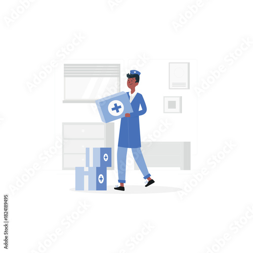 Medicine Cartoon Illustrations