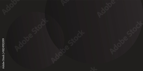 Grey abstract curved wavy lines on black background. Black background with line curve design. Blurred black silk fabric eps10
