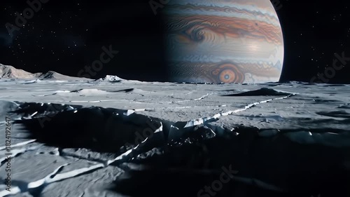 Europa Jupiter Moon.