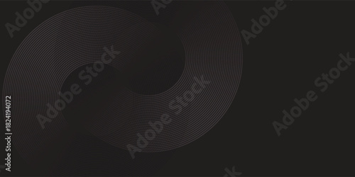 Concentric Ring Abstract Background With Dark Texture For Modern Design Projects