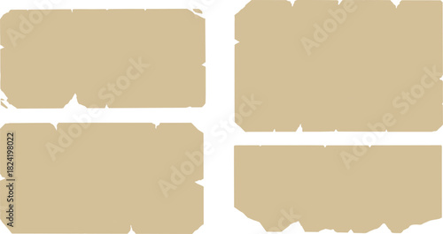 Motivational quote panel icon vector—vintage beige backgrounds with stylized affirmations for encouragement, mental wellness, and personal growth visuals