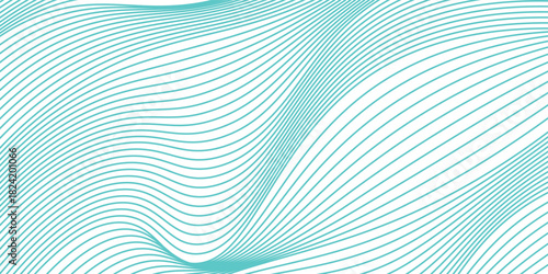 farm green banner, organic abstract background with fields. wavy green lines, natural organic products. ecology background. striped farmer green Pattern