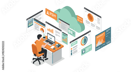 Isometric data analysis: cloud-driven insights for modern business