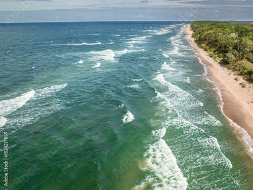 Coastline of Baltic Sea in ...