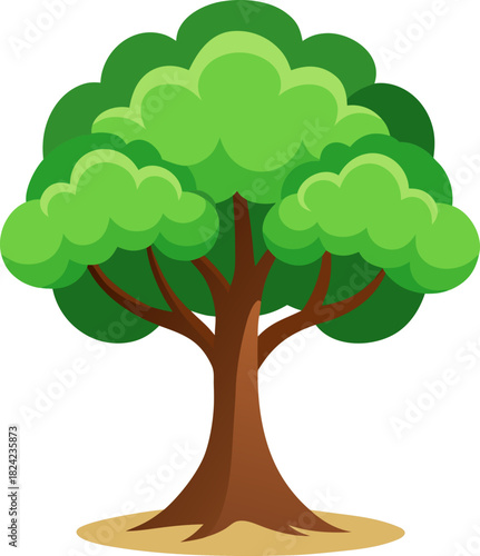 green tree