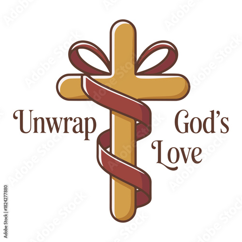 Unwrap God’s love Svg 