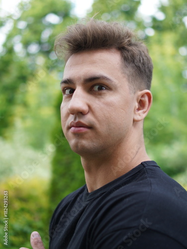 portrait of a young man