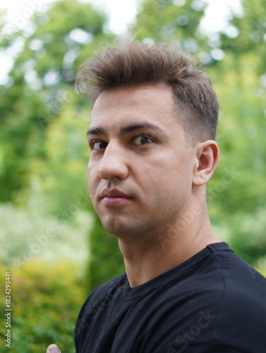 portrait of young man