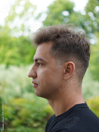 portrait of a young man