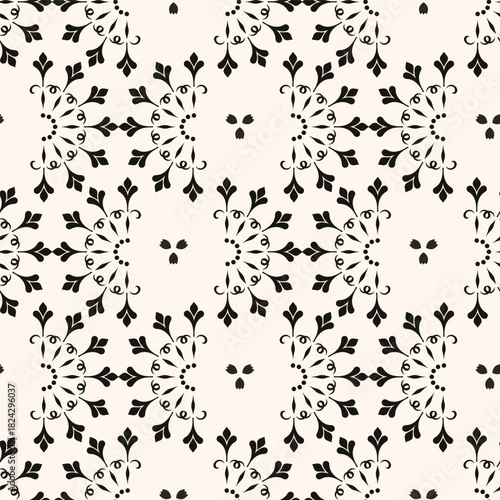  Vector minimal geometric seamless pattern. Small linear element modern lux fabric design textile swatch ladies dress, man shirt all over print block 