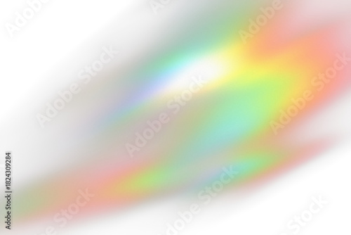 iridescent holographic rainbow colorful blur gradient reflection background overlay effect,Crystal prism with rainbow ray, magic sparkle, lens flare,abstract rainbow background
