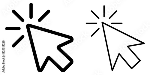 cursor arrow mouse click icon