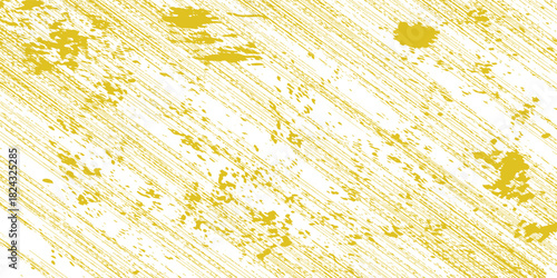 Abstract yellow Grunge Sport Background with Paint Streaks, eps10