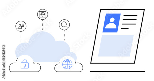 Cloud computing. Cloud computing integrates digital identity, network connections, and secure data storage. Cloud computing enhances cybersecurity and networking. For IT, cybersecurity, and cloud