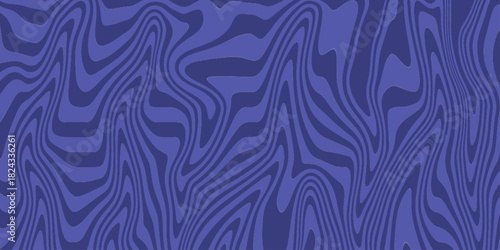 Abstract blue wavy lines pattern background. Vector psychedelic retro style backdrop. Waves, swirl and twirl pattern. waves seamless pattern abstract background . 