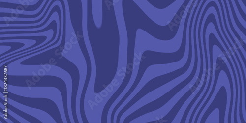 Abstract blue wavy lines pattern background. Vector psychedelic retro style backdrop. Waves, swirl and twirl pattern. waves seamless pattern abstract background . 