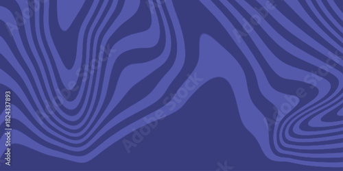 Abstract blue wavy lines pattern background. Vector psychedelic retro style backdrop. Waves, swirl and twirl pattern. waves seamless pattern abstract background . 