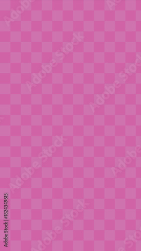 Pink Checkerboard Pattern Seamless Tile Background for Design Projects and Creative Applications Representing Playfulness