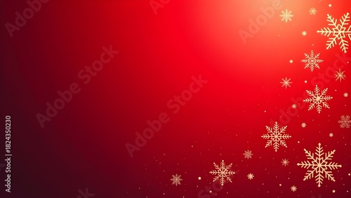 Abstract Red Gradient Background