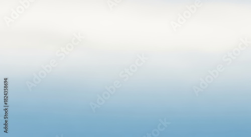 Soft and tranquil gradient transitioning from white to a peaceful light blue