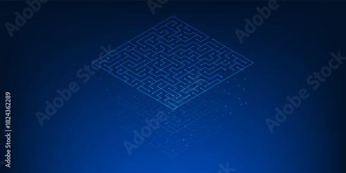 Abstract Technology Background, Circuit Lines, Data Connection, Network Flow, Digital Technology Concept, Futuristic Tech Illustration, Technology Connectivity