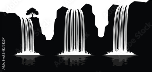 Elephant on Ball, Rearing Horse, Jumping Lion, and Monkeys Performing Tricks, for Show and Entertainment Designs.