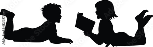 vector illustration of a girl