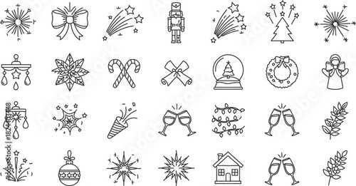 Set of hand drawn arrows in white background