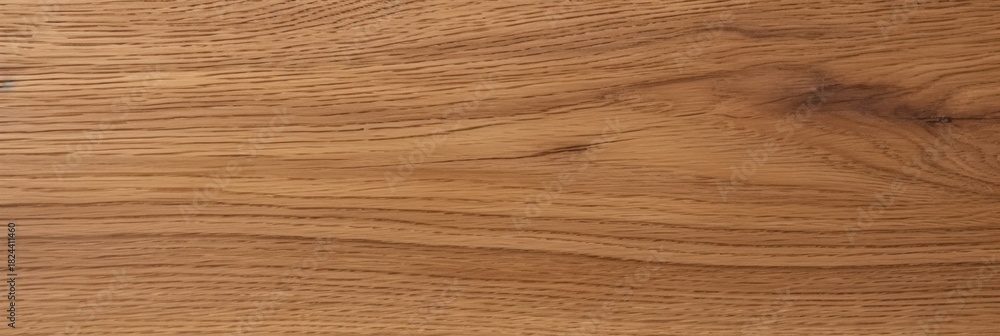 Naklejka premium A close-up view of a wooden surface, showcasing the natural grain and texture of oak wood.