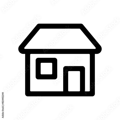 シンプルな家のアイコン